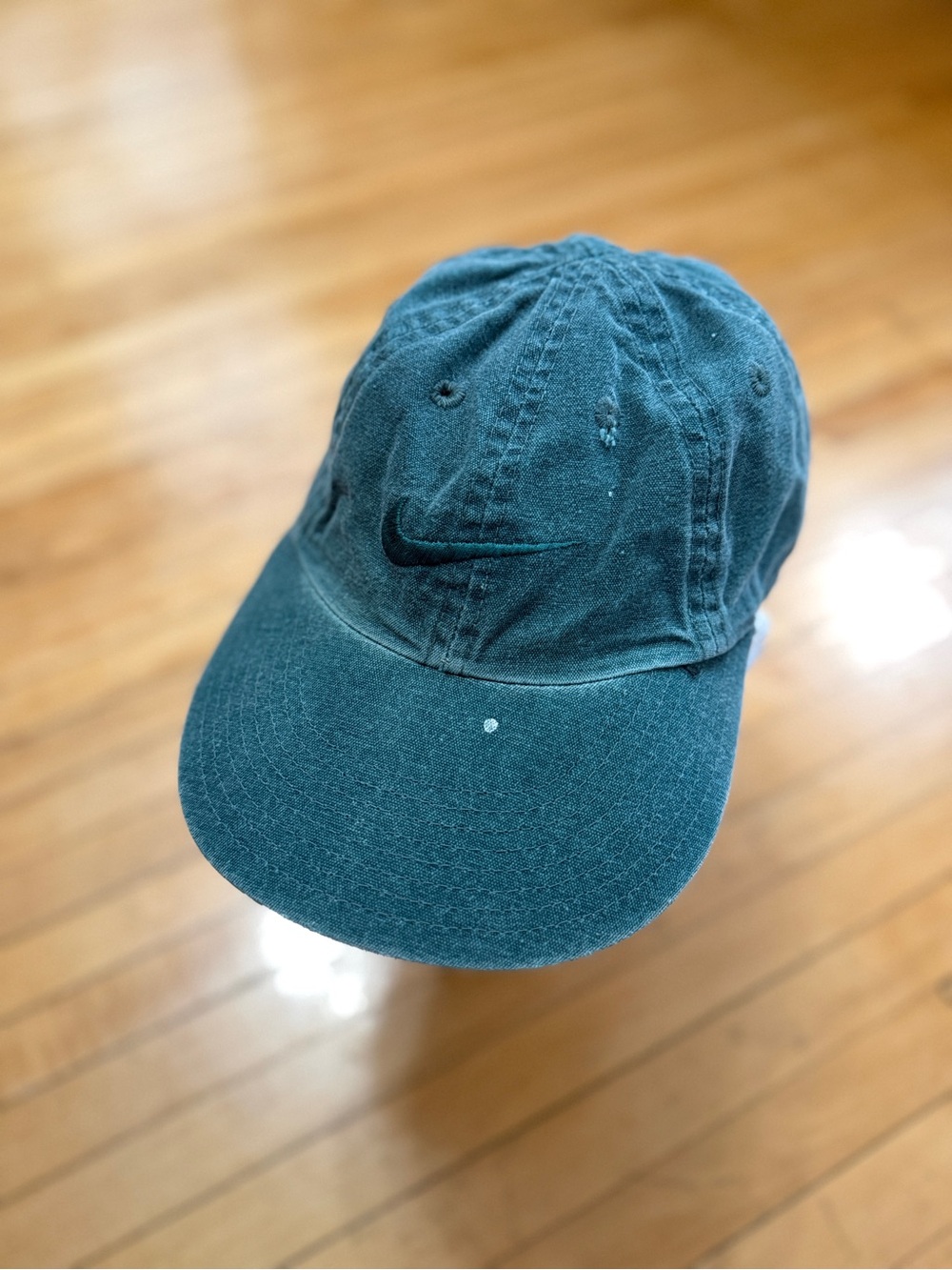 Vintage 90s Nike ACG Teal Zipper Back Hat Unisex Sz. S/M (RARE)